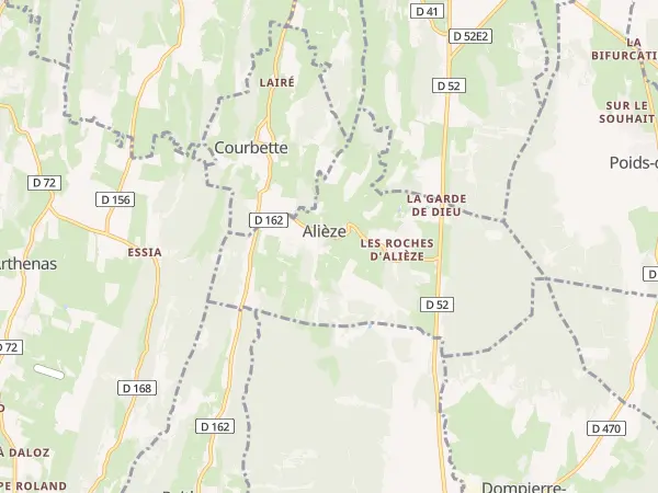 Plan de Alièze