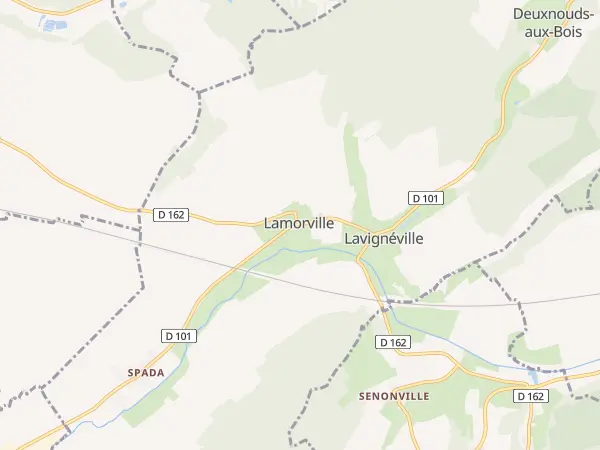 Plan de Lamorville
