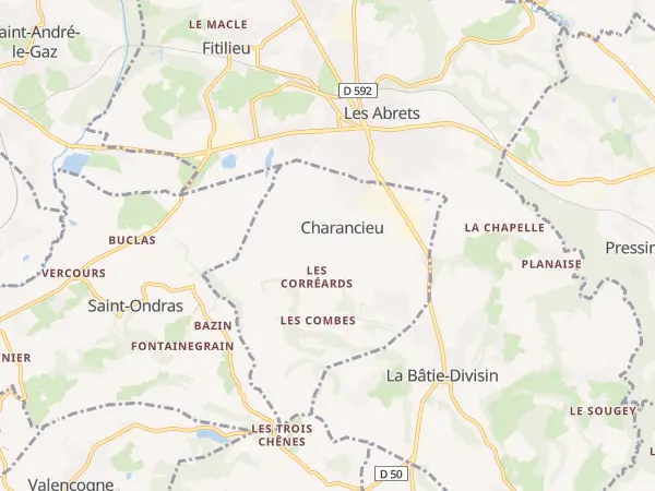 Plan de Charancieu