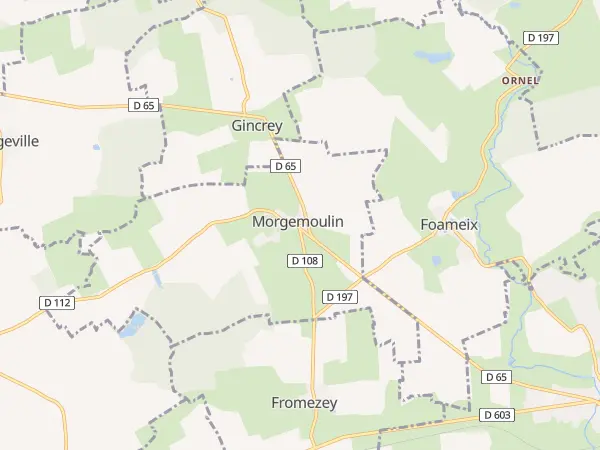 Plan de Morgemoulin