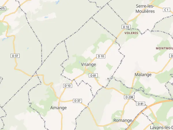 Plan de Vriange