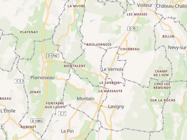 Plan du Louverot