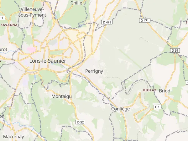 Plan de Perrigny