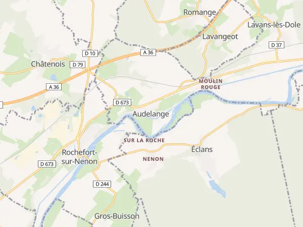 Plan de Audelange