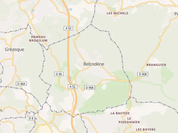 Plan de Belcodène