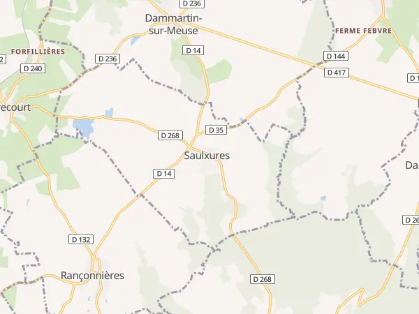 Plan de Saulxures