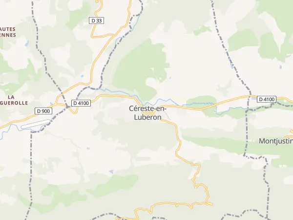 Plan de Céreste-en-Luberon