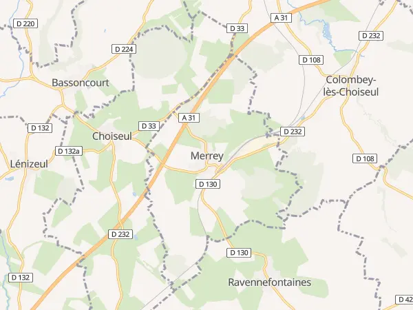 Plan de Merrey