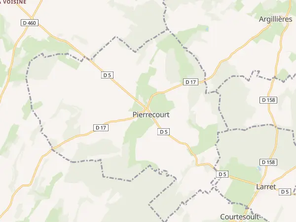 Plan de Pierrecourt