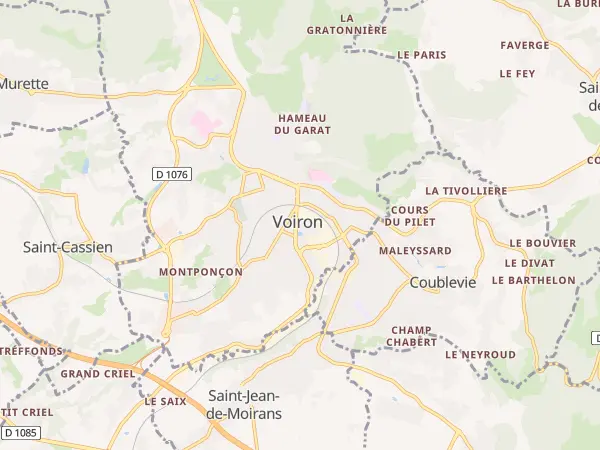 Plan de Voiron