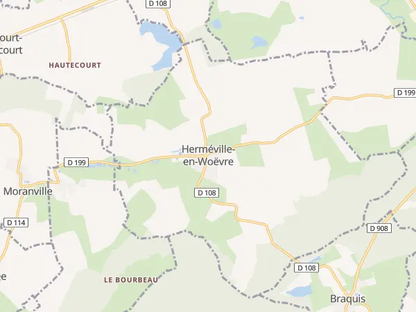 Plan de Herméville-en-Woëvre