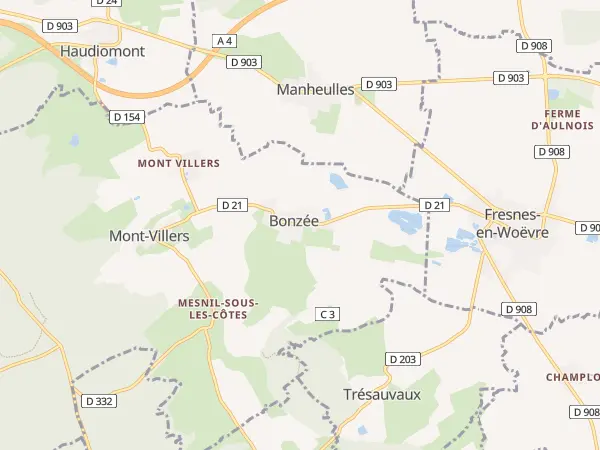 Plan de Bonzée