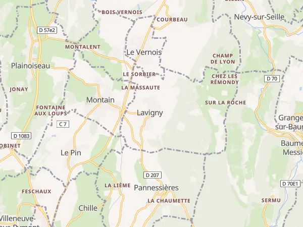 Plan de Lavigny
