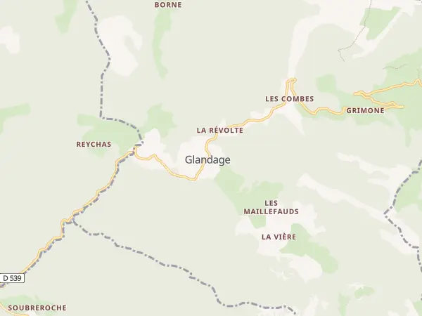 Plan de Glandage
