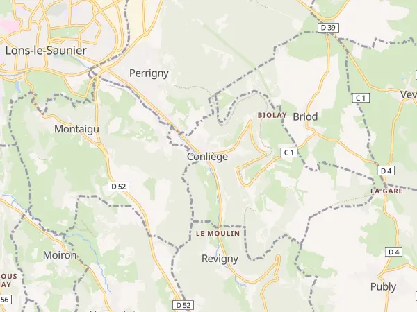 Plan de Conliège
