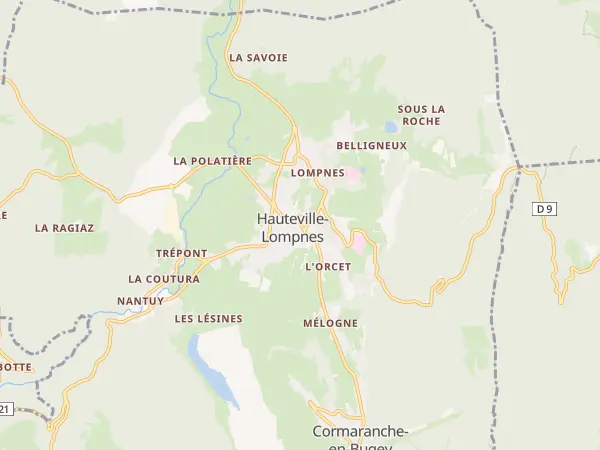 Plan de Plateau d’Hauteville