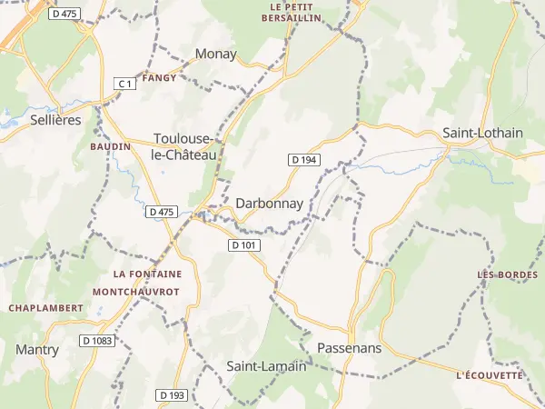 Plan de Darbonnay