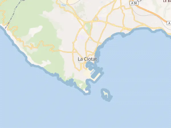 Plan de La Ciotat