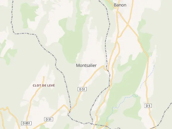 Plan de Montsalier
