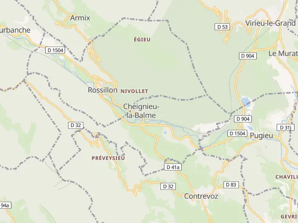 Plan de Cheignieu-la-Balme