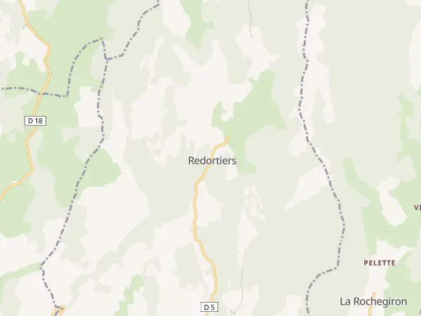 Plan de Redortiers