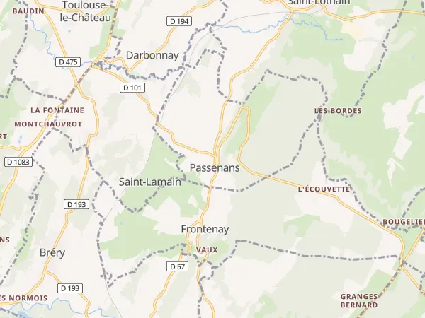 Plan de Passenans