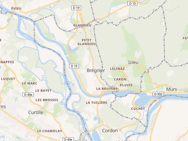 Plan de Brégnier-Cordon