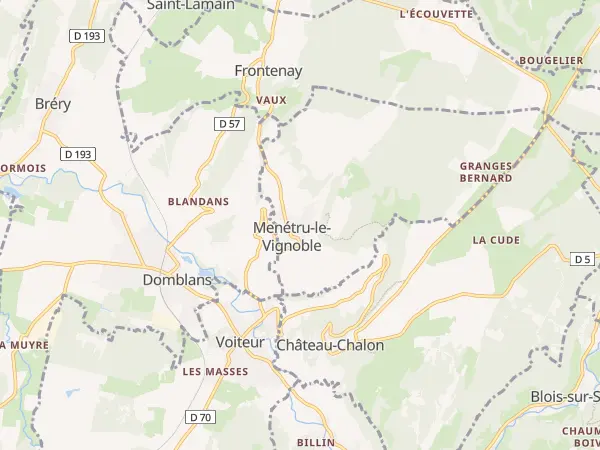 Plan de Menétru-le-Vignoble
