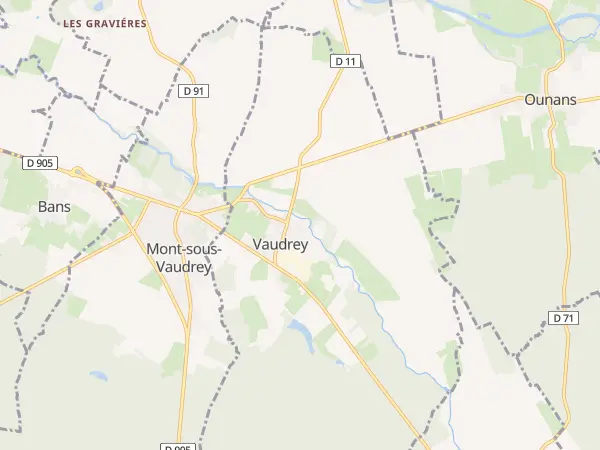 Plan de Vaudrey