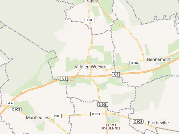 Plan de Ville-en-Woëvre