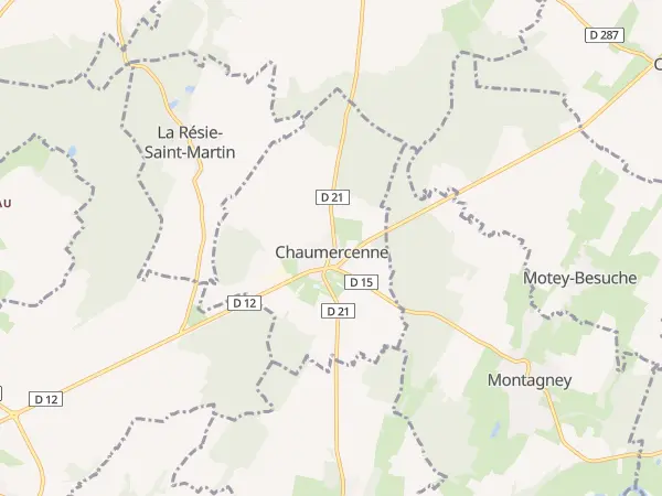 Plan de Chaumercenne