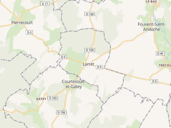Plan de Larret