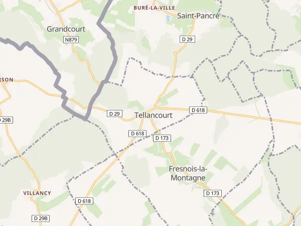Plan de Tellancourt