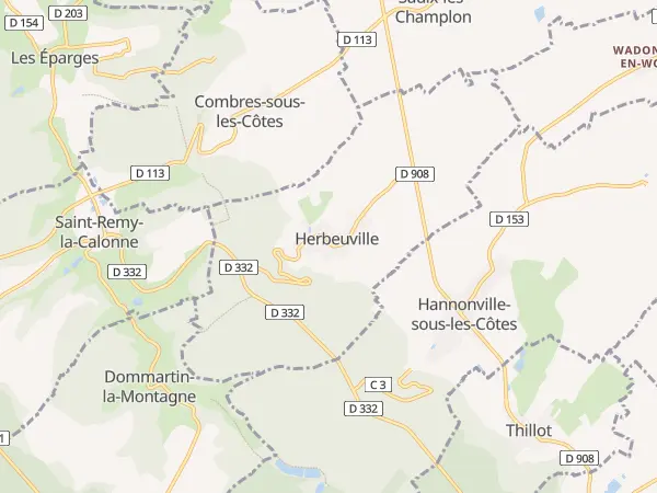 Plan de Herbeuville