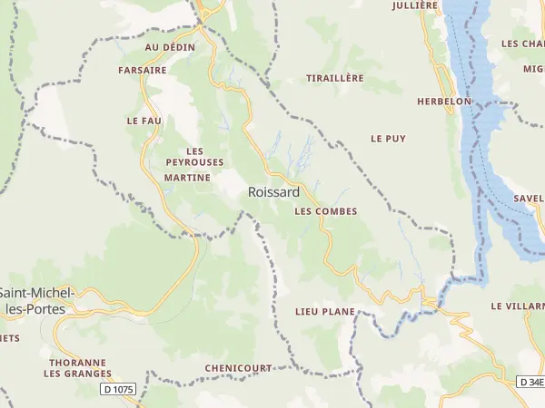 Plan de Roissard