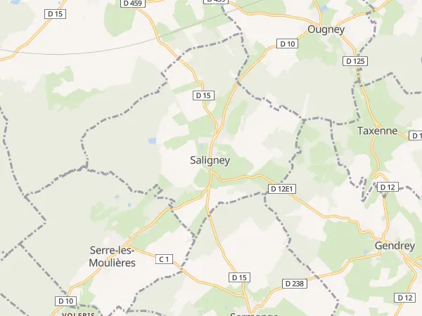 Plan de Saligney