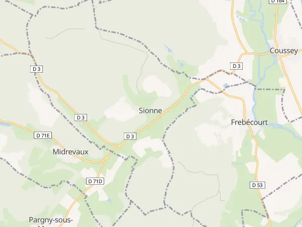 Plan de Sionne