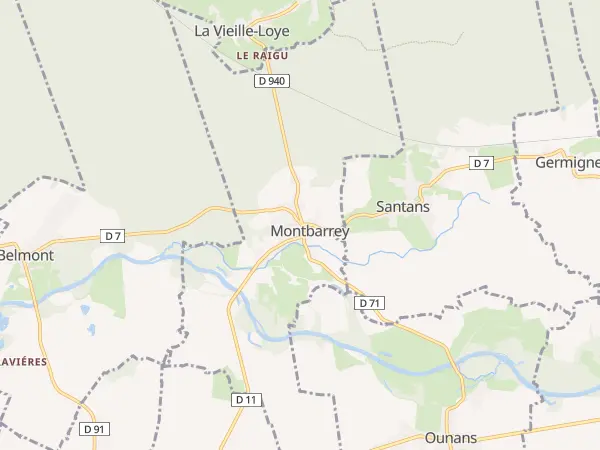 Plan de Montbarrey
