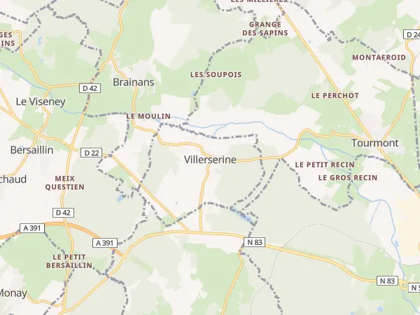 Plan de Villerserine