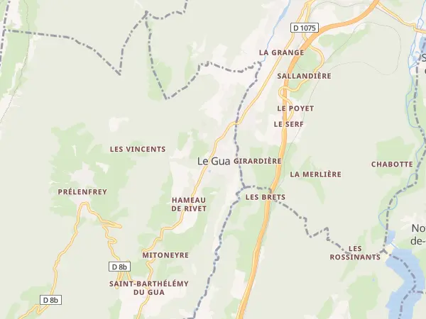 Plan du Gua