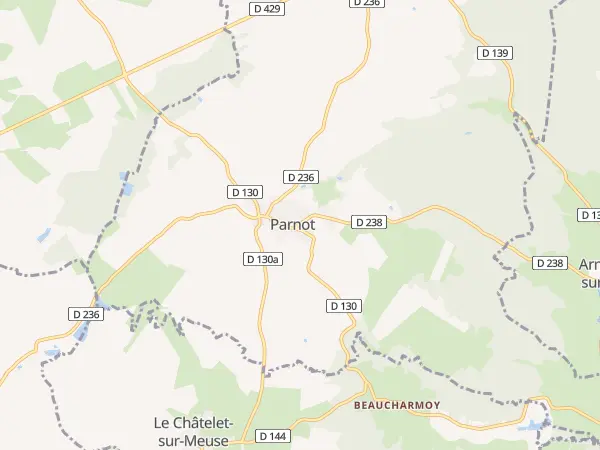 Plan de Parnoy-en-Bassigny