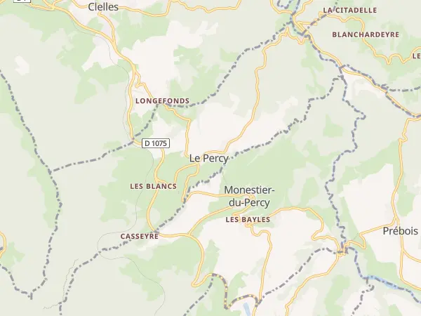 Plan du Percy