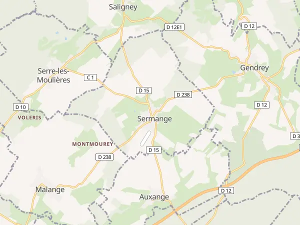 Plan de Sermange