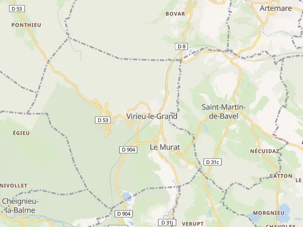 Plan de Virieu-le-Grand