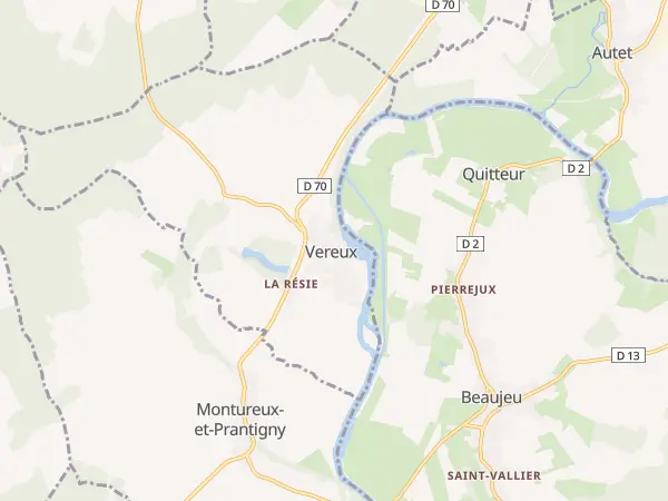 Plan de Vereux