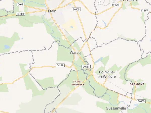Plan de Warcq
