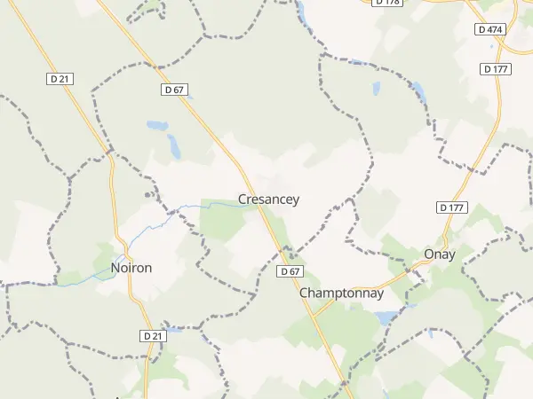 Plan de Cresancey