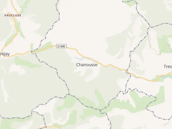 Plan de Chanousse
