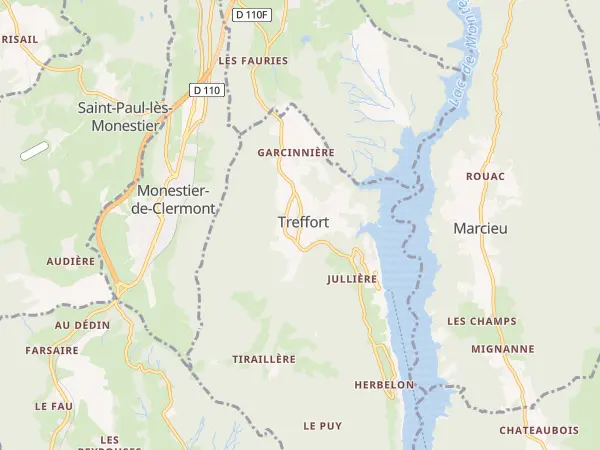 Plan de Treffort