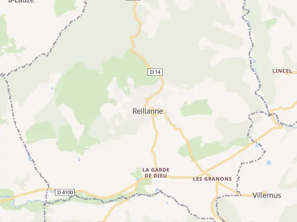 Plan de Reillanne